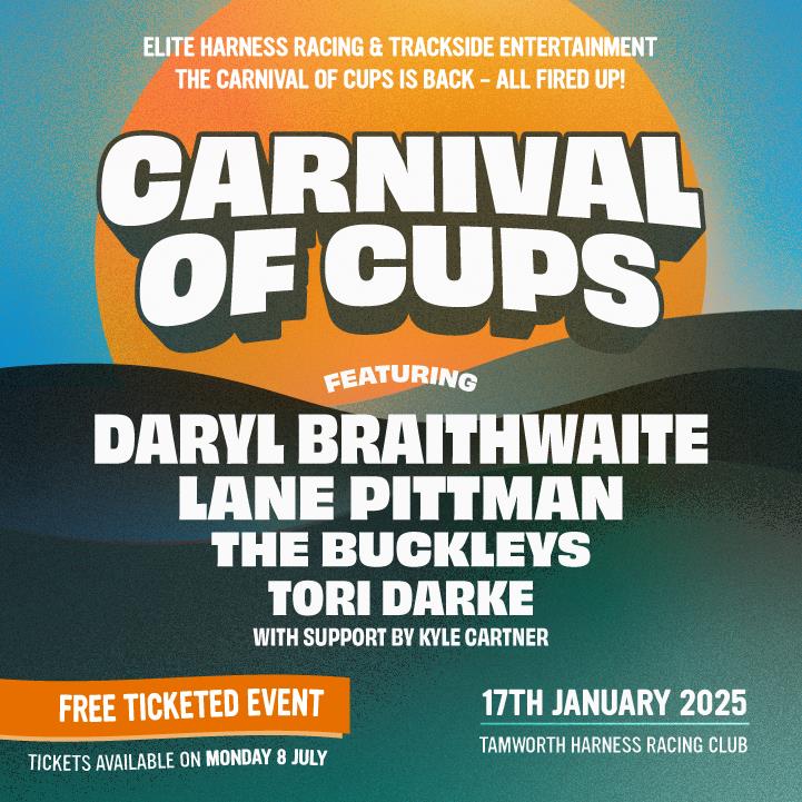 Ticket Registrations Now Open for Tamworth Carnival of Cups